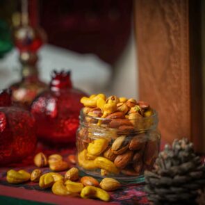 آجیل سه مغز زعفرانی