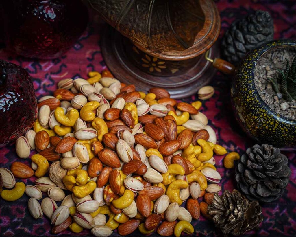 آجیل سه مغز شور